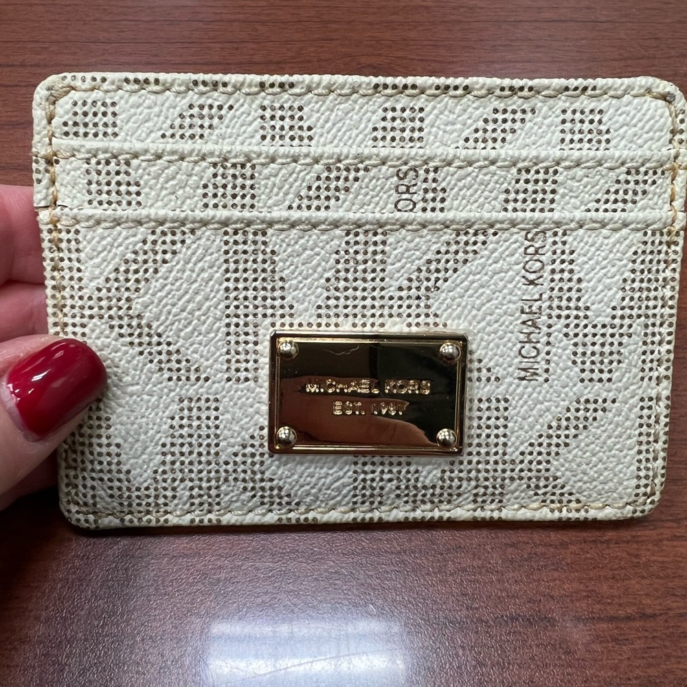 Michael Kors card case wallet